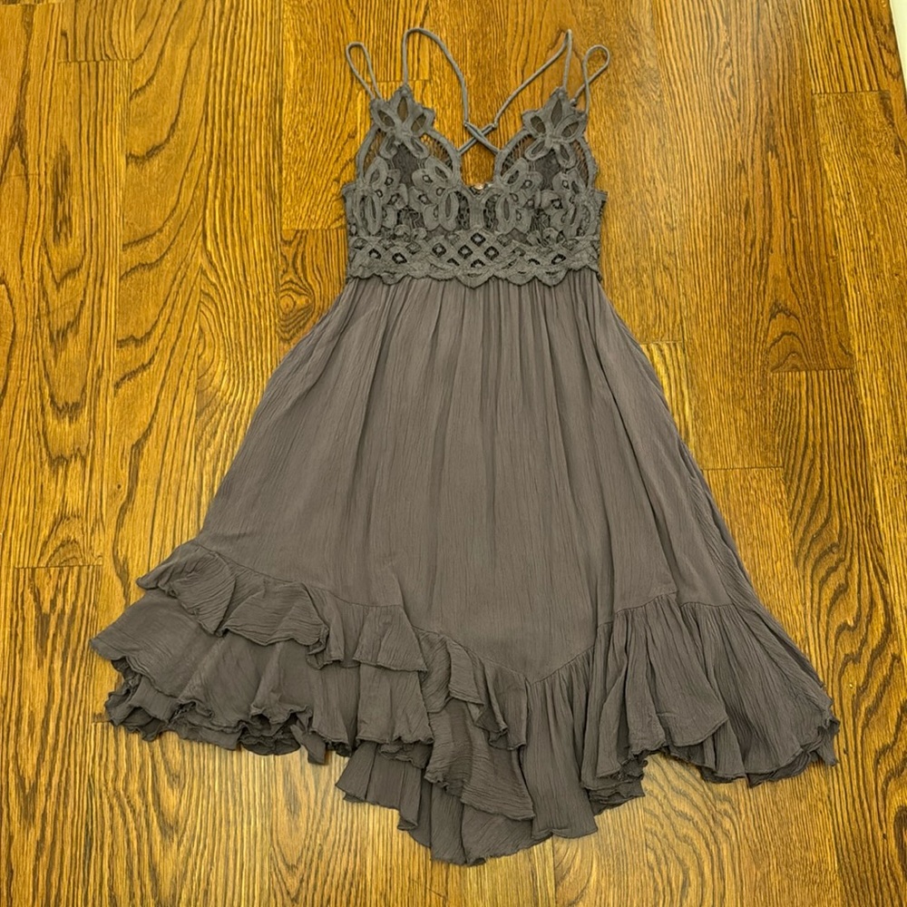 Free people flowy mini dress
